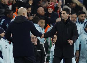 曼城击败利物浦后夺冠概率仅上升3.6%，而阿森纳夺冠概率仍超9成 - 手机看NBA新闻